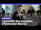 Plan santé : les principales annonces d'Emmanuel Macron pour l'hôpital et les soignants