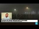 Vague de froid inhabituelle en Inde : New Delhi plonge dans un épais brouillard