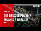 VIDÉO. Brésil : les partisans de Bolsonaro sèment le chaos dans les lieux du pouvoir