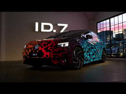 The all-new Volkswagen ID.7 Camouflage Exterior design