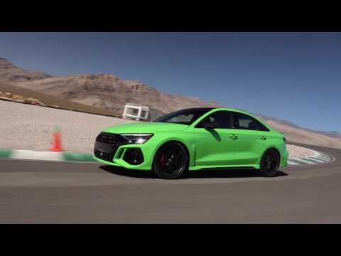 2022 Audi RS 3 in Kyalami Green Driving Video