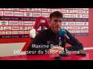 Maxime Busi avant Loon Plage - Stade de Reims