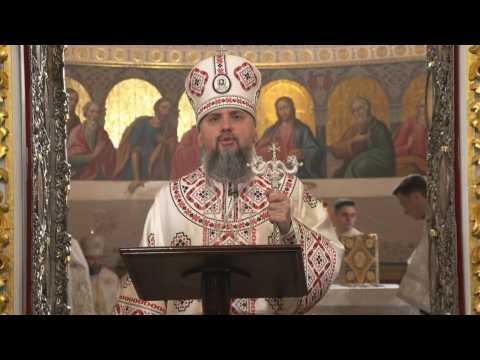 Head of Ukraine Church holds Christmas service at Kyiv's Pechersk Lavra monastery
