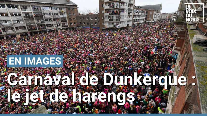 Les infos de 6h - C'est magnifique : dans le Nord, les habitants ravis du  retour du carnaval de Dunkerque