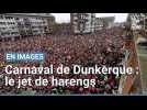 Carnaval de Dunkerque : jet de harengs à Cappelle-la-Grande