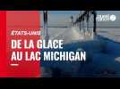 VIDÉO. Aux États-Unis, les images impressionnantes du Lac Michigan glacé