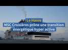 MSC Croisières prône une transition énergétique hyper active