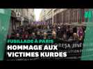 Fusillade à Paris : une marche blanche en hommage aux victimes kurdes