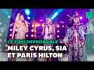 Miley Cyrus, Paris Hilton et Sia : le trio que l'on n'attendait pas