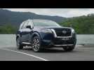 The new Nissan Pathfinder Design Preview in Blue