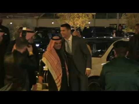 Ronaldo arrives at Mrsool Park for hero's welcome in Riyadh