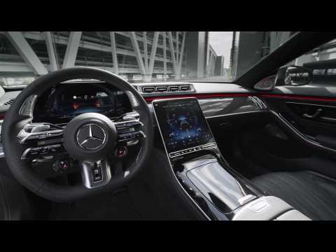 Mercedes-AMG S 63 E PERFORMANCE Interior Design in selenite grey