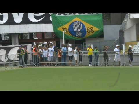 Pele wake: FIFA chief Infantino joins mourners at Santos stadium