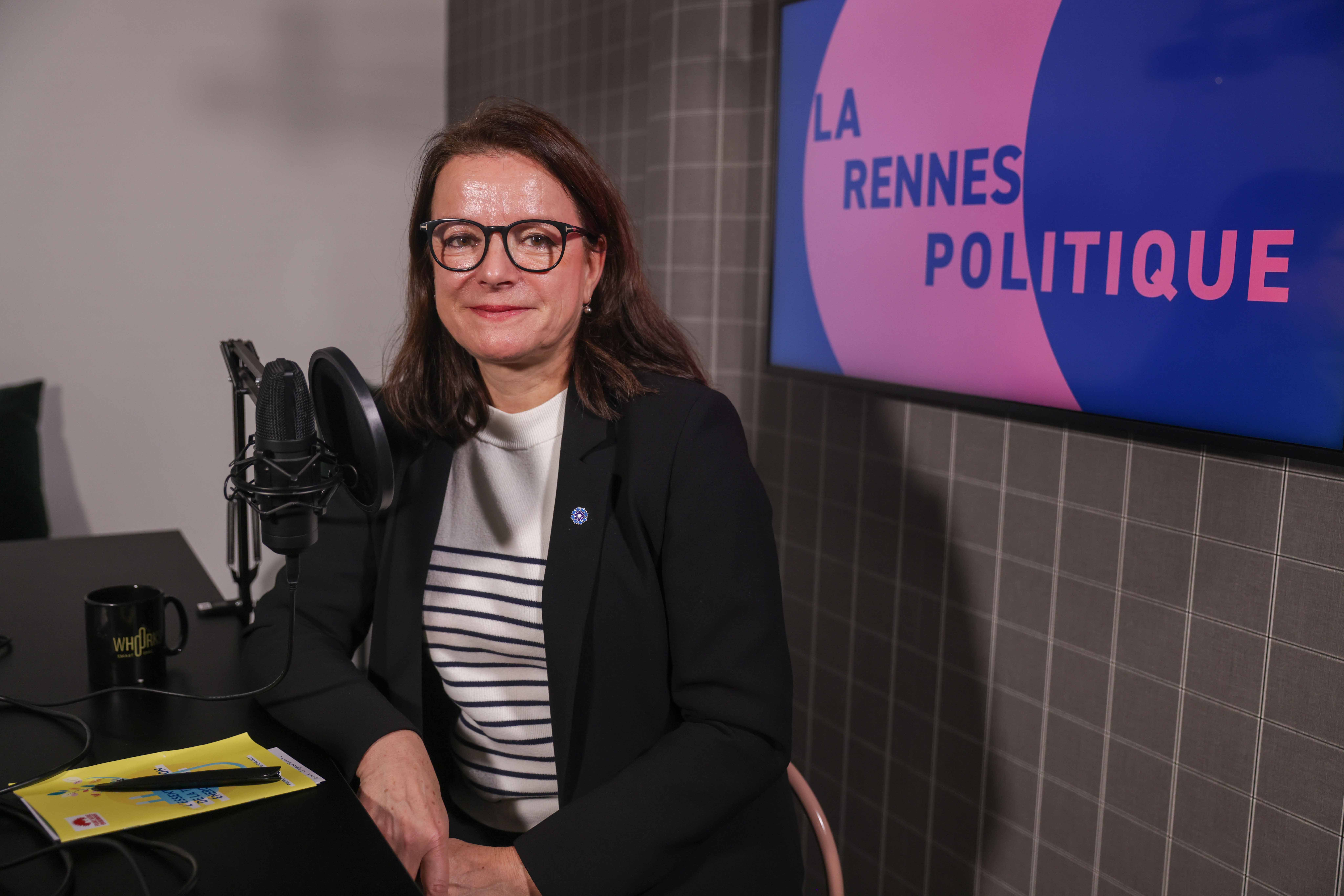 La Rennes Politique avec Laurence Maillart-Méhaignerie (Le Mensuel de Rennes )