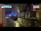 VIDÉO. Incendie dans un immeuble à Nantes : les riverains patientent dehors