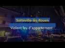 Violent feu d'appartement à Sotteville-lès-Rouen : un mort et un blessé