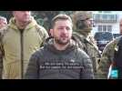 Zelensky visits Kherson after Russian retreat, addresses Ukrainian troops in freed city