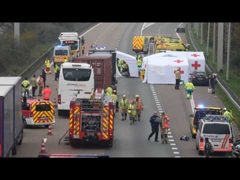 Une dizaine de blessés dans un accident de car en Belgique