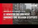 VIDÉO. Immeubles effondrés à Lille : le ministre du logement annonce une mission d'experts
