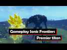 Vidéo Sonic Frontiers - Vidéo de gameplay: Combat contre le premier titan