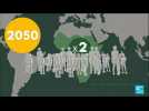 8 milliards d'habitants sur Terre, une croissance sans précédent depuis 1950