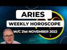 Aries Horoscope Weekly Astrology from 21st November 2022