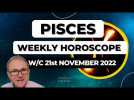 Pisces Horoscope Weekly Astrology from 21st November 2022