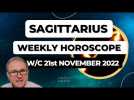 Sagittarius Horoscope Weekly Astrology from 21st November 2022