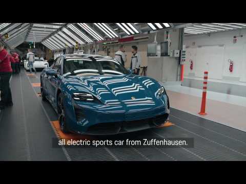 Porsche Taycan - production anniversary