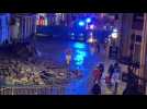 Lille - Nouvelle menace d'effondrement d'immeuble - vérification par les pompiers des immeubles