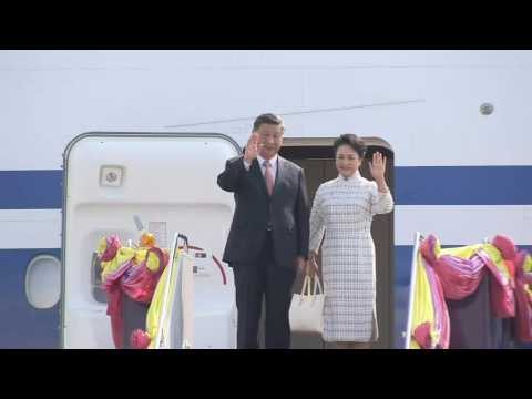 China's Xi arrives in Thailand for APEC meeting