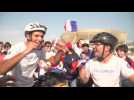 Mondial: deux supporters des Bleus arrivent à Doha... à vélo