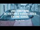 Bar-sur-Aube : une vingtaine de véhicules dégradés