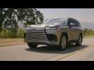 2023 Lexus LX 600 Ultra Luxury Driving Video