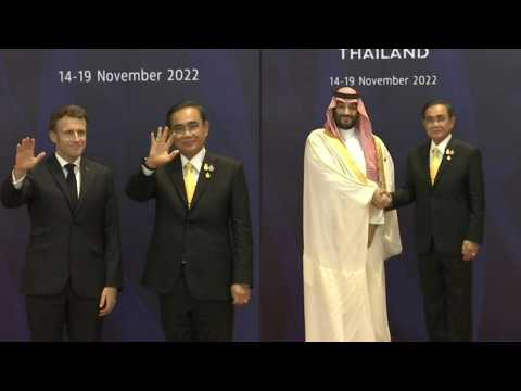 France's Macron, Saudi Arabia's MBS attend APEC summit