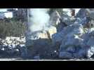 Tarascon-sur-Ariège : la société Capral présente une nouvelle méthode de destruction de roches ou béton