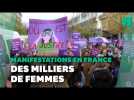 Violences sexistes et sexuelles : cinq ans après #MeToo, des milliers de Français manifestent