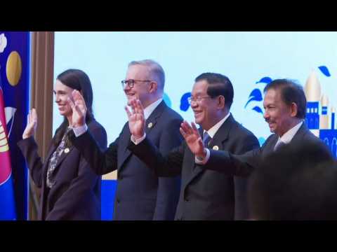 Delegates from Russia, Australia and New Zealand arrive for East Asia Summit