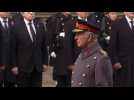 Charles III lays wreath at first UK Remembrance Day as king