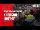 VIDÉO. La joie du peuple ukrainien après la libération de Kherson