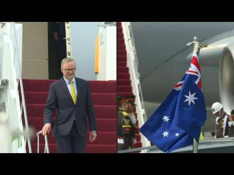 Australian PM arrives in Indonesia for G20 summit