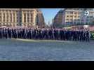 Policier tué à Schaerbeek: Les policiers de la zone Bruxelles-Nord lui rendent hommage