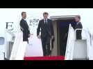 French President Macron arrives in Bali for G20 summit