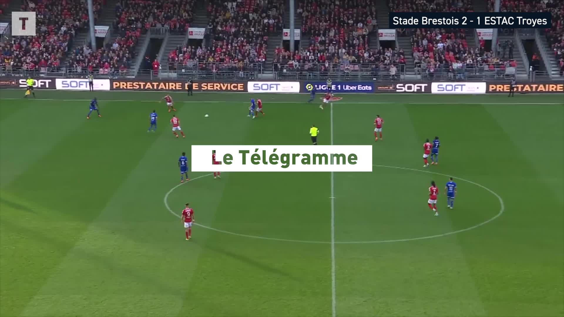 Les buts bretons de la 15e journée de Ligue 1 (Le Télégramme)