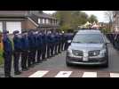 Policier tué à Schaerbeek: les funérailles de Thomas Monjoie