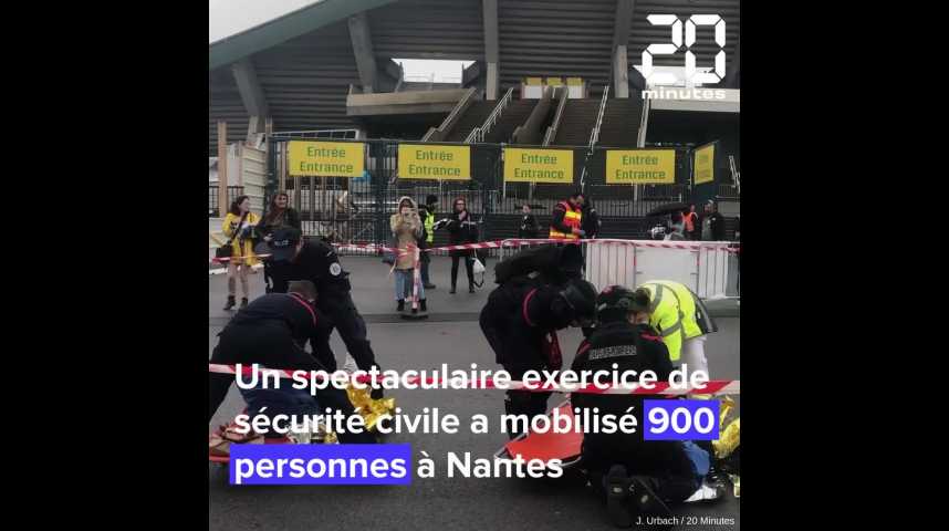 Nantes : Une vaste simulation d’attentats en vue des JO 2024