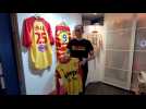 Carvin : ce supporter lensois collectionne les maillots du RC Lens