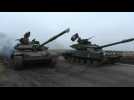 After liberation, Ukrainian tanks head to heavily mined Kherson