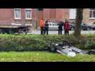 Amiens: une voiture tombe dans l'eau au parc de la Hotoie