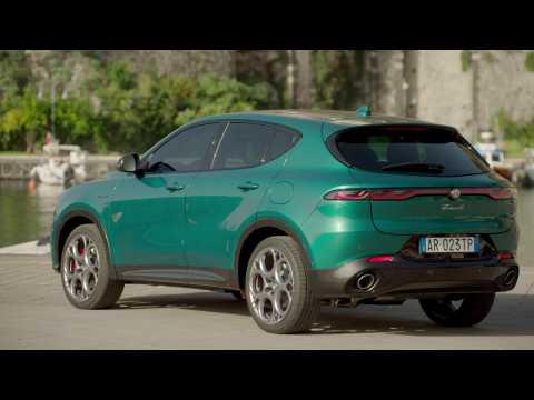 The new Alfa Romeo Tonale Plug-In Hybrid Q4 Design Preview in Green
